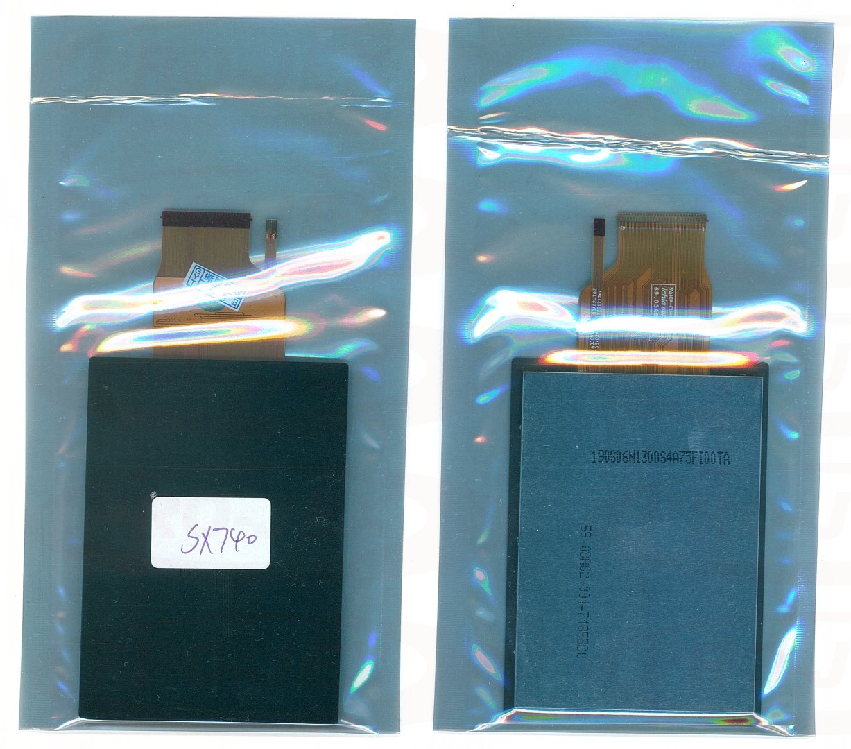 LCD Canon PowerShot SX740 SX730 HS Wyświetlacz