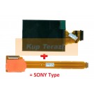 LCD do Sony Alpha A200 A300 A350 / AUO + Flex = ver. SONY. 